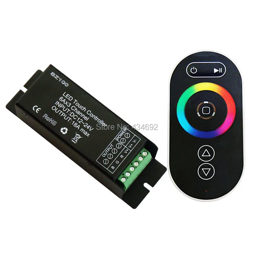 Совершенно новый SZ100 DC12 14V беспроводной Радиочастотный RGB светодиодный