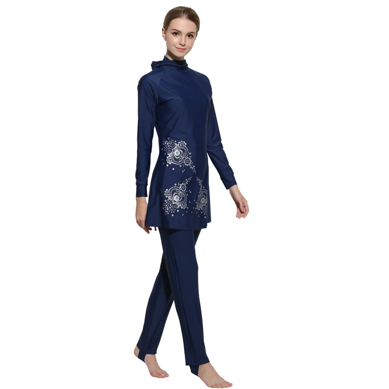 Мусульманская одежда для купания YONGSEN женский купальный костюм Burkinis Musulman женская