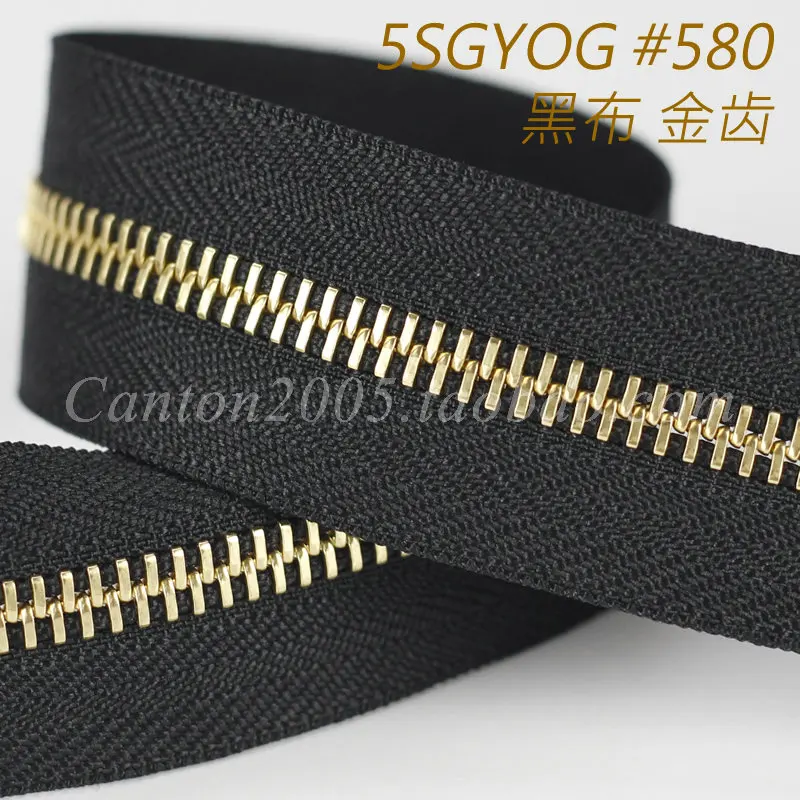 

Japan imported genuine YKK Excella 5 metal zipper unidirectional zipper 5SGYOG # 580