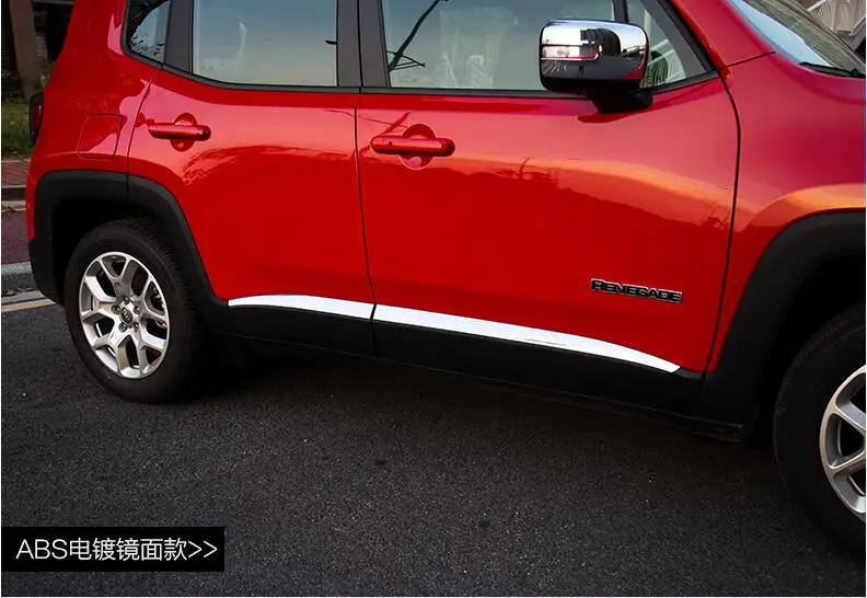 Защитная крышка корпуса боковой двери ABS для Jeep Renegade 2015 2016 2017 2018 от EMS (5