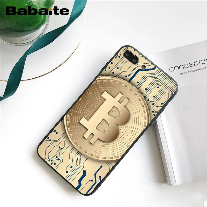 С надписью I Love принимаем Биткоин Чехол для мобильного телефона iphone 11 12 Pro Max 8 7 6 6S