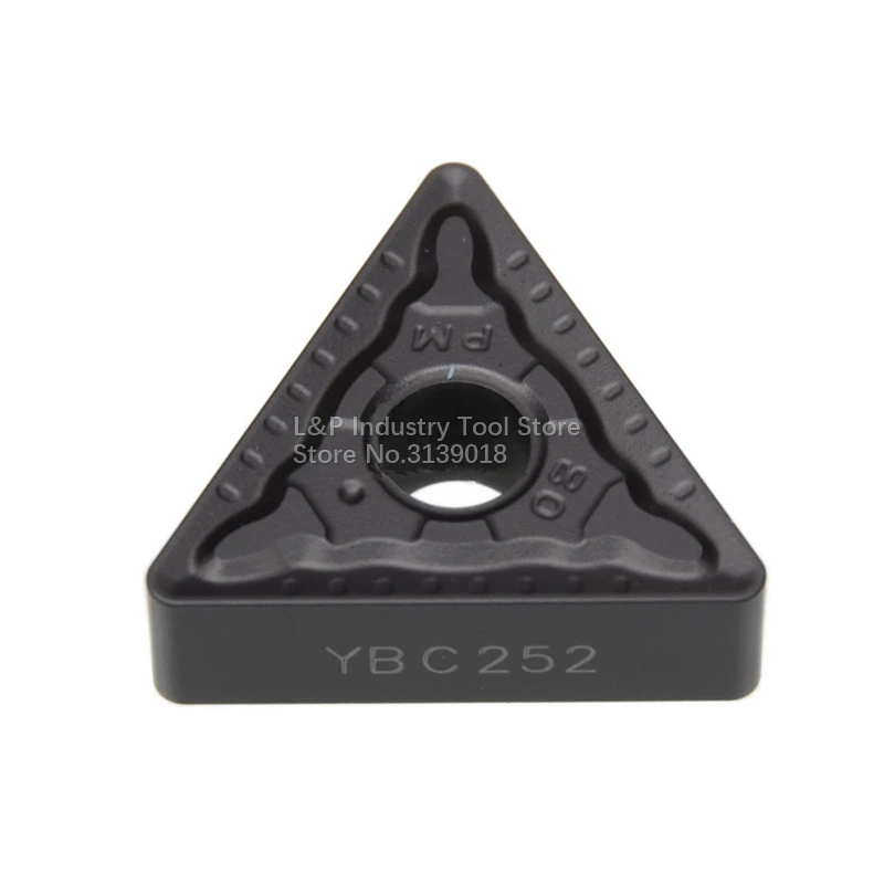 

Original China CNC Industry Blade TNMG160408-PM YBC252 Carbide Inserts TNMG160408 R0.8 External Turning Tool Steel Lathe Cutters