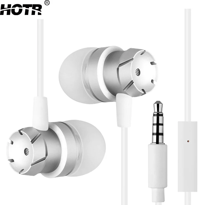 HD Good Sound Quality Stereo Earphone Turbine Wired Headset with Microphone 3.5mm Earpiece Headpiece auscultador | Электроника