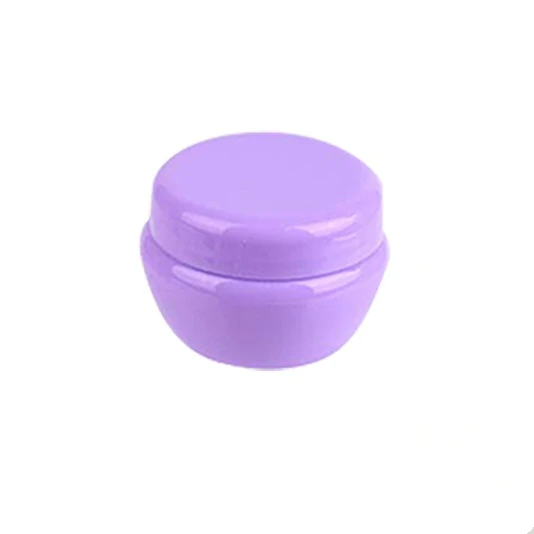 purplejar-10g 85 мл силиконовый многоразовый пустой портативный дорожный Упаковочный пресс для лосьона, шампуня, косметический дорожный набор герметичных контейнеров - Цвет: purplejar-10g