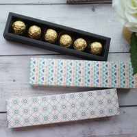 22 543 5cm geometry design 2 style choose 10 set chocolate paper box valentines day christmas birthday party gifts packing