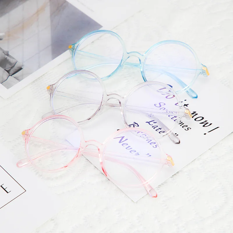 2019 модные женские очки оправа для очков мужская винтажные круглые прозрачные