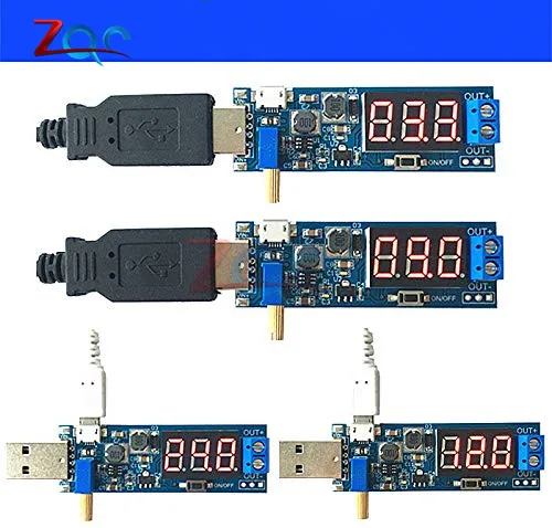 Понижающий блок питания с USB 5 В на 3 В/12 регулируемым повышающим преобразователем