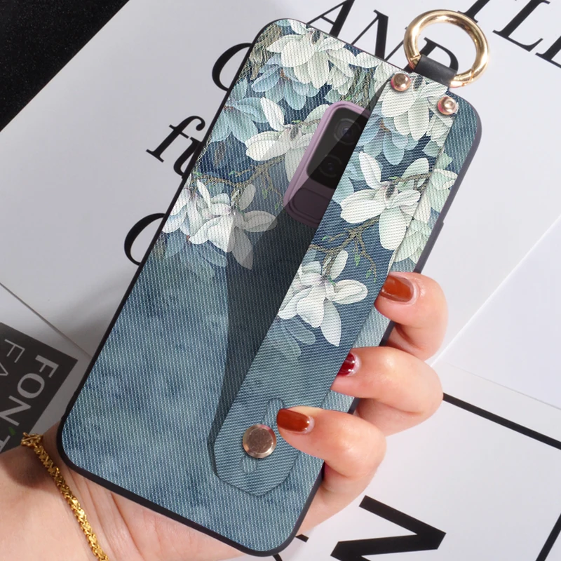Чехлы для телефонов с ремешком на запястье Samsung Galaxy S6 S7 edge Plus элегантный чехол