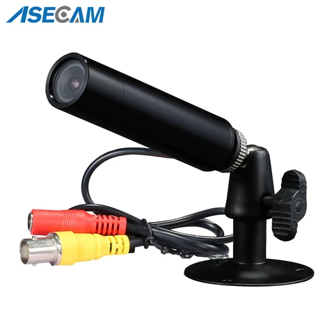 3MP AHD мини камера видеонаблюдения Starlight Водонепроницаемая маленькая черная металлическая пуля уличная видеонаблюдение большим углом 3,6 мм объективом