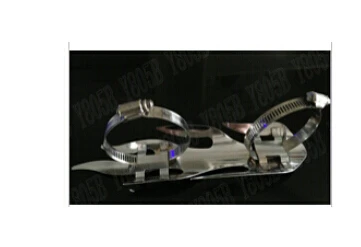 Тепловая защита для выхлопных газов 9 дюймов Yamaha VStar 400 650 1100 1300 Virago Xv 250 535 750 Road Star на