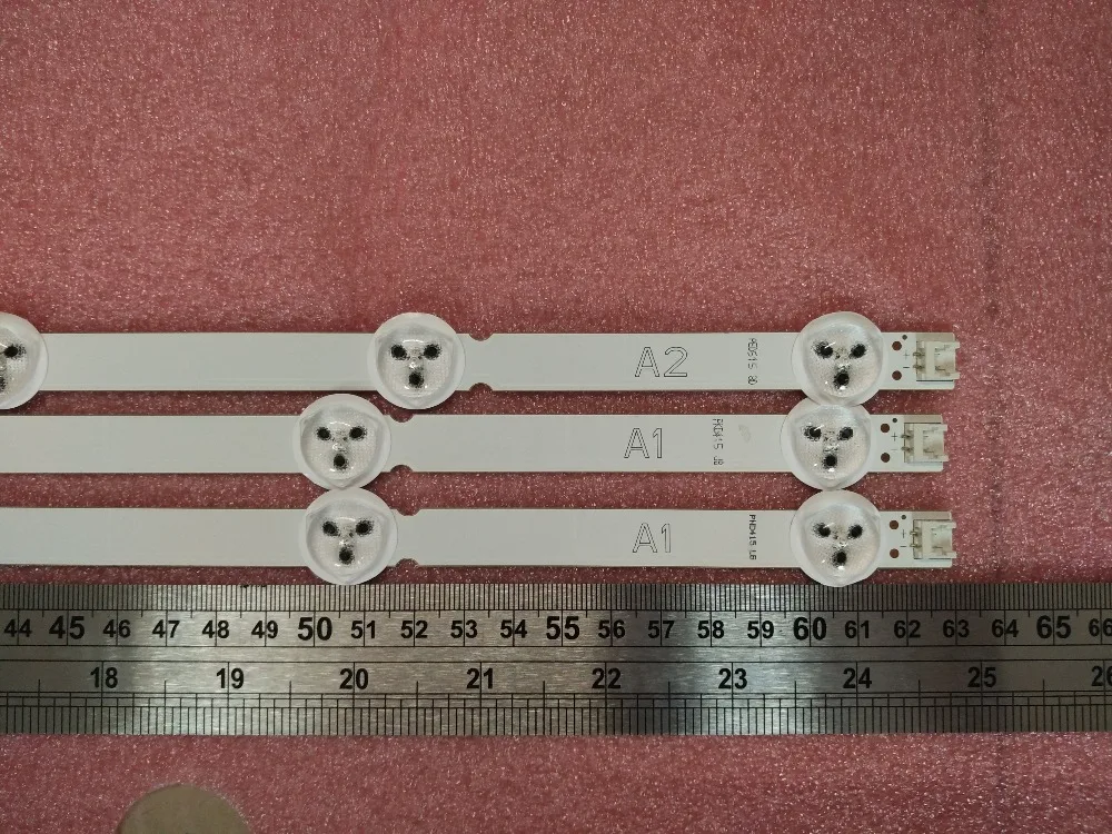 32&quotNew LED backlight bar (60*A1*7LEDs 30*A2*8LEDs) compatible (6916L 1204A 1105A 1437A) ( 6916L 1205A 1106A 1438A) 630mm |