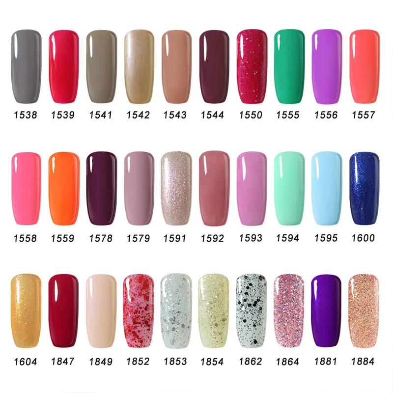Гель-лак для ногтей Clou Beaute 10 мл 90 цветов | Красота и здоровье