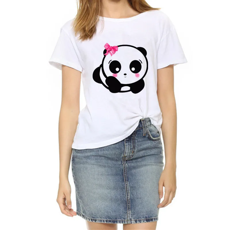 Soatrld New 2017 Fashion Women t-shirts Summer Slim Women's Short Sleeve Print Casual Cotton White Tshirt Plus Size Tops | Женская