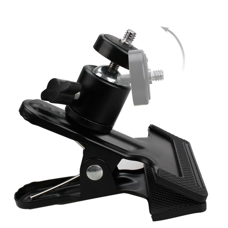 360 Degree Rotating Strong Clamp Universal Clip For Gopro Hero 7 6 5 4 3 2 1 Sjcam Xiaomi Yi Sports Action Camera Accessories |