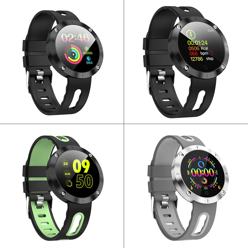 Новинка Makibes DM58 PLUS Bluetooth браслет 4,0 кровяное давление H& R IP68 Водонепроницаемый трекер активности умный браслет подарок для друга