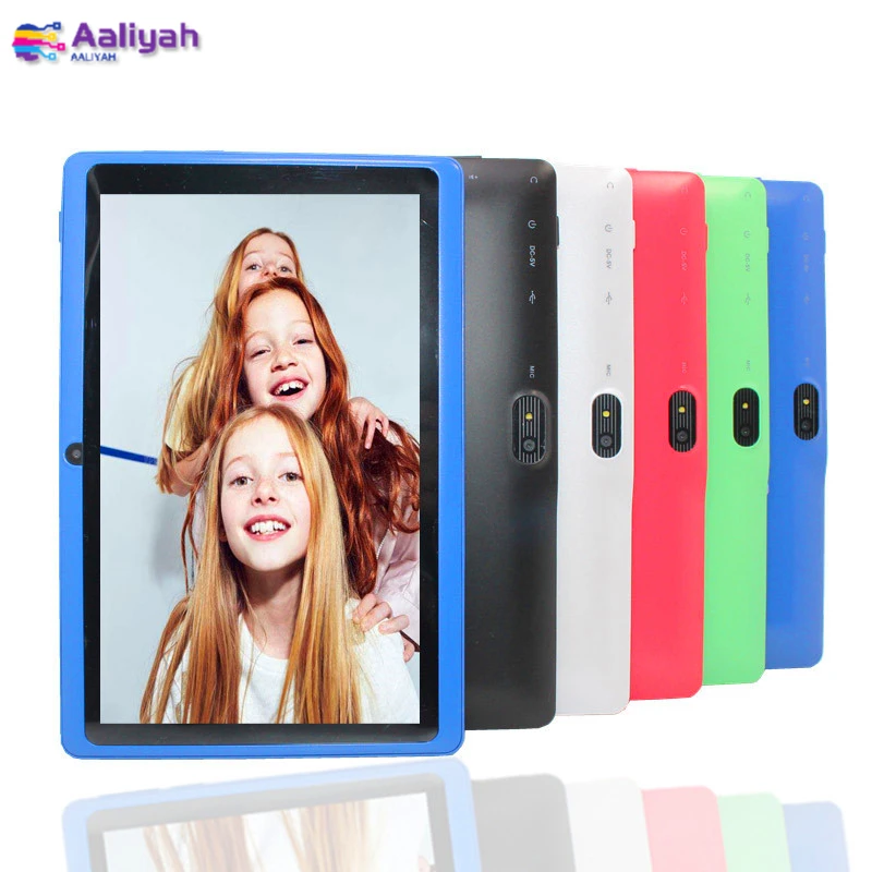 Планшет 7 дюймов Android 1024*600 IPS HD экран Две sim-карты планшетный ПК четырехъядерный 512 +