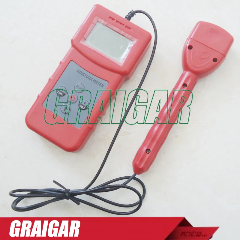 MS-C Textile moisture meter for measuring content of materials Clothes Cotton Yarm Wool |