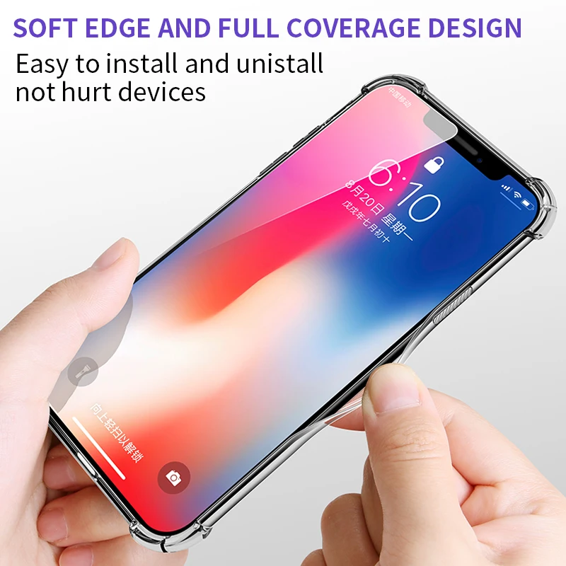 IHaitun роскошный стеклянный чехол для iPhone X чехлы Защита от падения ультра тонкий