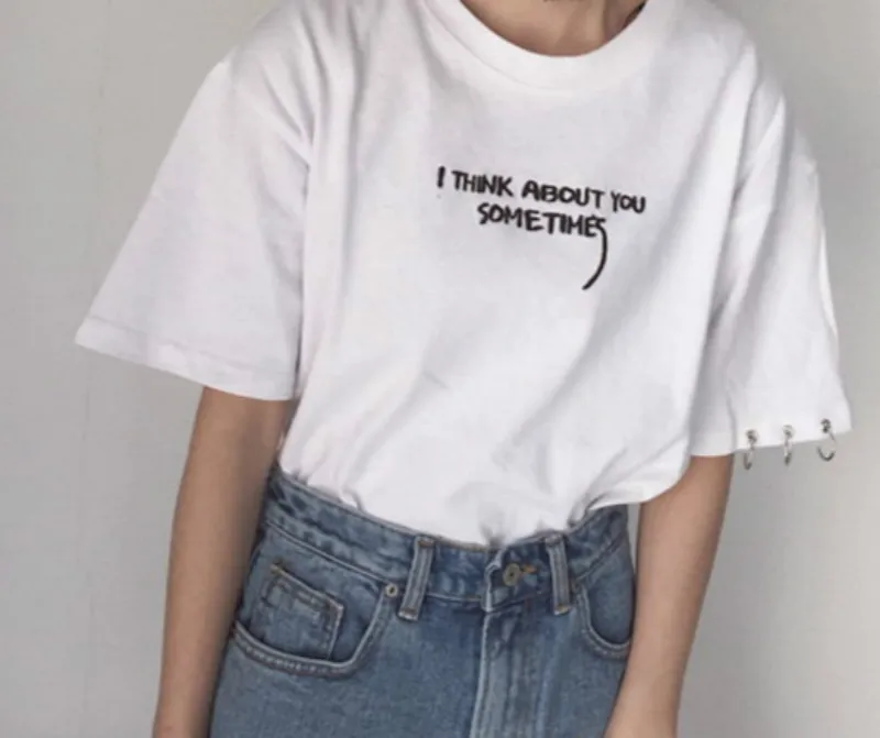 beauyifu 2018 Summer Women T-shirt Letter Printed Lady O-neck shirt Casual Top Tees Plus Size Short Sleeve Clothing M-2XL Female | Женская