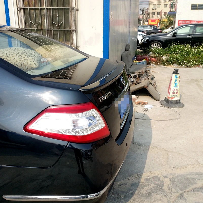 2008 2009 2010 2011 2012 для nissan altima Спойлер ABS материал любой цвет краска спойлер Teana задний багажник крыши праймер спойлер
