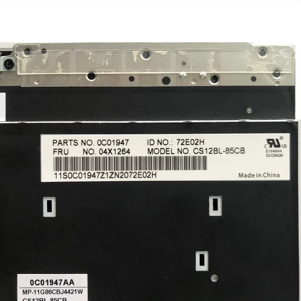 Для ThinkPad T430 t430i t430s T530 T530i W530 Клавиатура ноутбука с подсветкой США черный 04X1264 0C01947