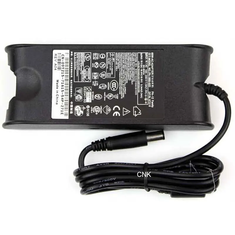 

19.5V 3.34A 65W 7.4x5.0mm AC Power Adapter Laptop Charger Power Supply For Dell Latitude D600 D610 D800 D820 Charger