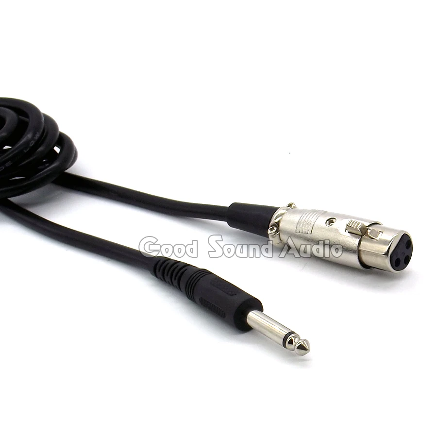3 Pin XLR до 6 5 мм штекер Студийный микрофон для записи кабель смеситель аудио гнезда