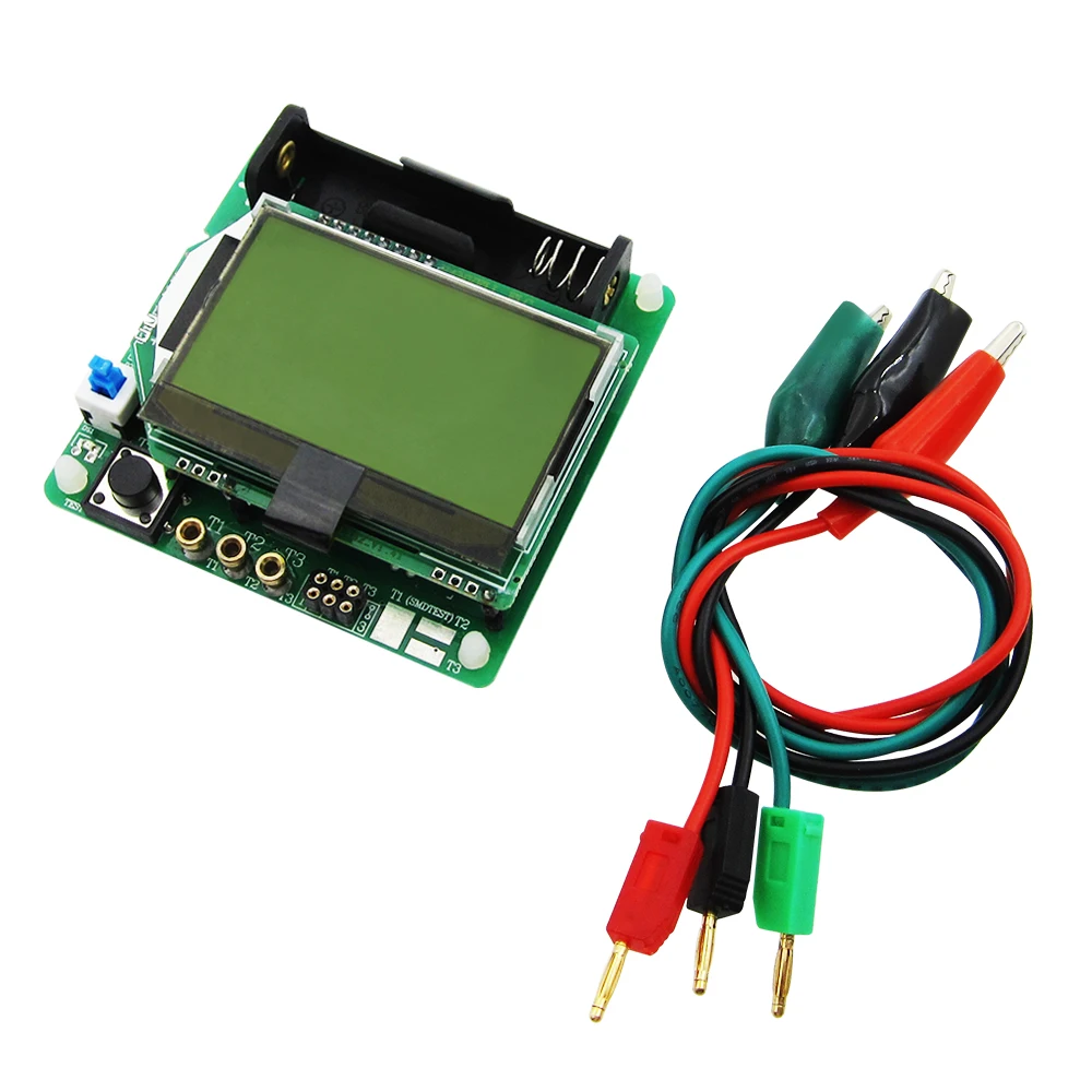 

1 комплект новый 3,7 В версия индукторного конденсатора ESR meter DIY MG328 Многофункциональный транзисторный тестер