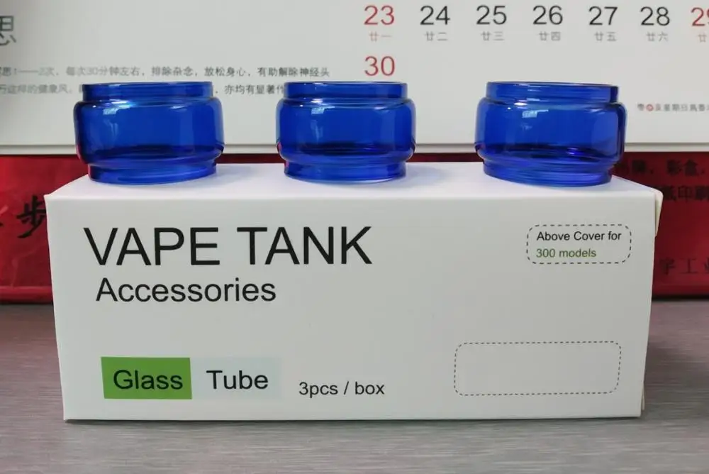 15 шт. сменная стеклянная трубка для SMOK TFV8 BABY V2 бак распылитель цветная пузырчатая Быстрая доставка|Подставки