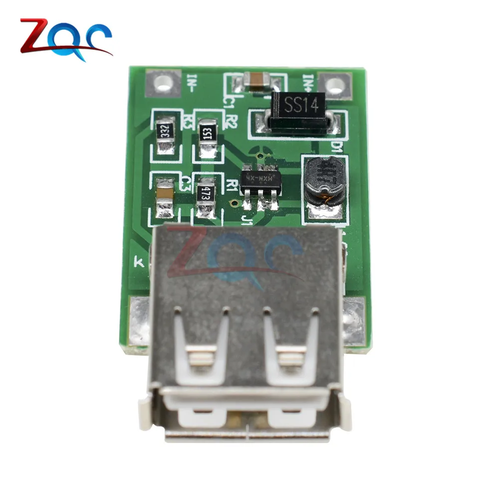 2pcs DC 0.9-5V 600MA USB Output Boost Converter Mini DC-DC Step Up Power Supply Module Lithium Battery Charger Board 0.9V-5V |