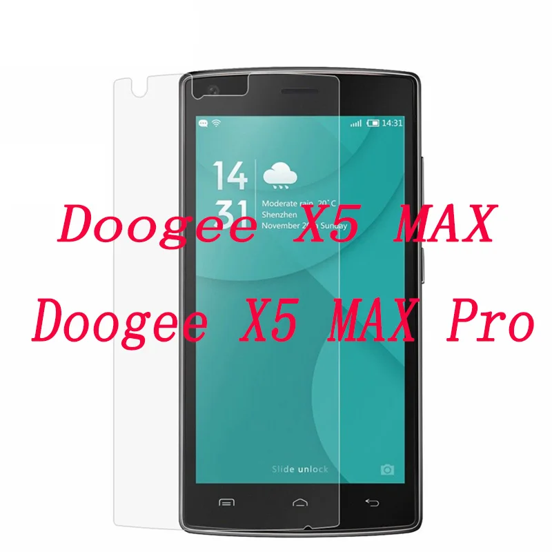 2 шт. новая Защитная пленка для экрана телефона Doogee X5 MAX / Pro 5 0 дюйма закаленное