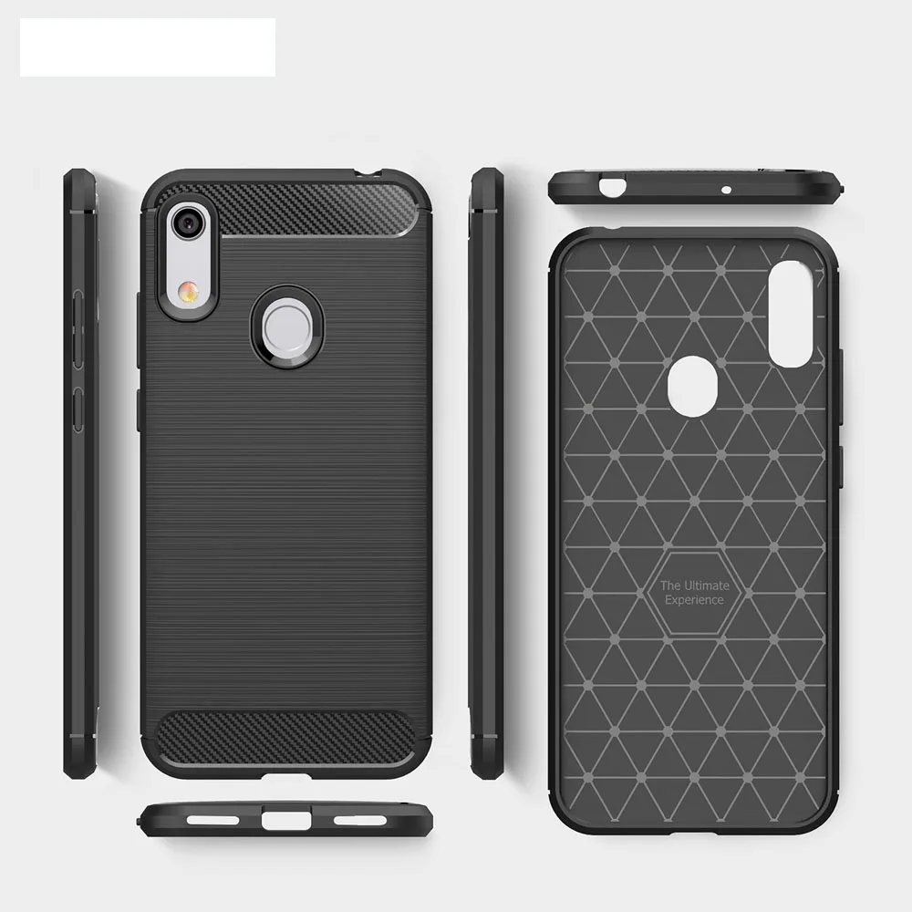 Carbon Fiber Coque Cover For Huawei Honor 8A 8S 8X 8C 10i 20 10 20 lite Play P30 P20 PRO P Smart 2019 Phone Back Cover Soft Case images - 6
