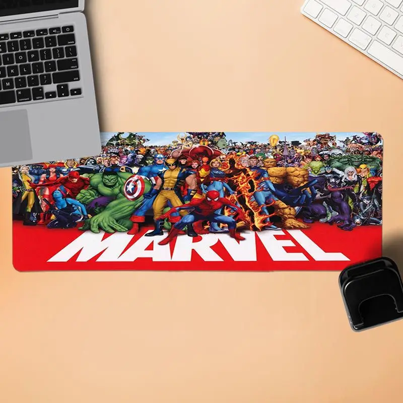 Yinuoda Marvel Comics, Супер герои, коллаж, геймер, игровые коврики, коврик для мыши, размер для 30x90 см и 40x90 см, игровые коврики