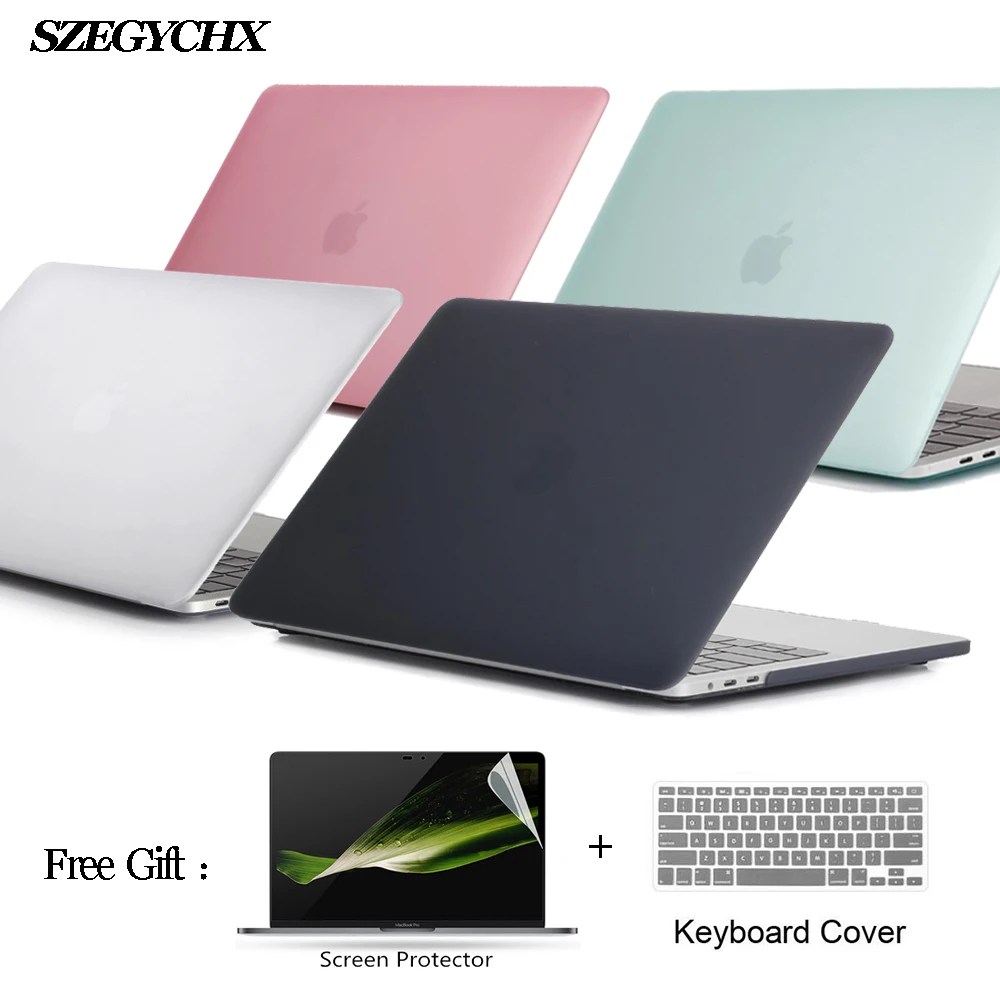 

Чехол для ноутбука Apple MacBook Air 13, чехол A2337 Pro 16 Retina 12 15 11 для macbook Pro 13 2020 M1, чехол с сенсорной панелью и крышкой клавиатуры