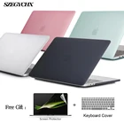 Чехол для ноутбука Apple MacBook Air 13, чехол A2337 Pro 16 Retina 12 15 11 для macbook Pro 13 2020 M1, чехол с сенсорной панелью и крышкой клавиатуры