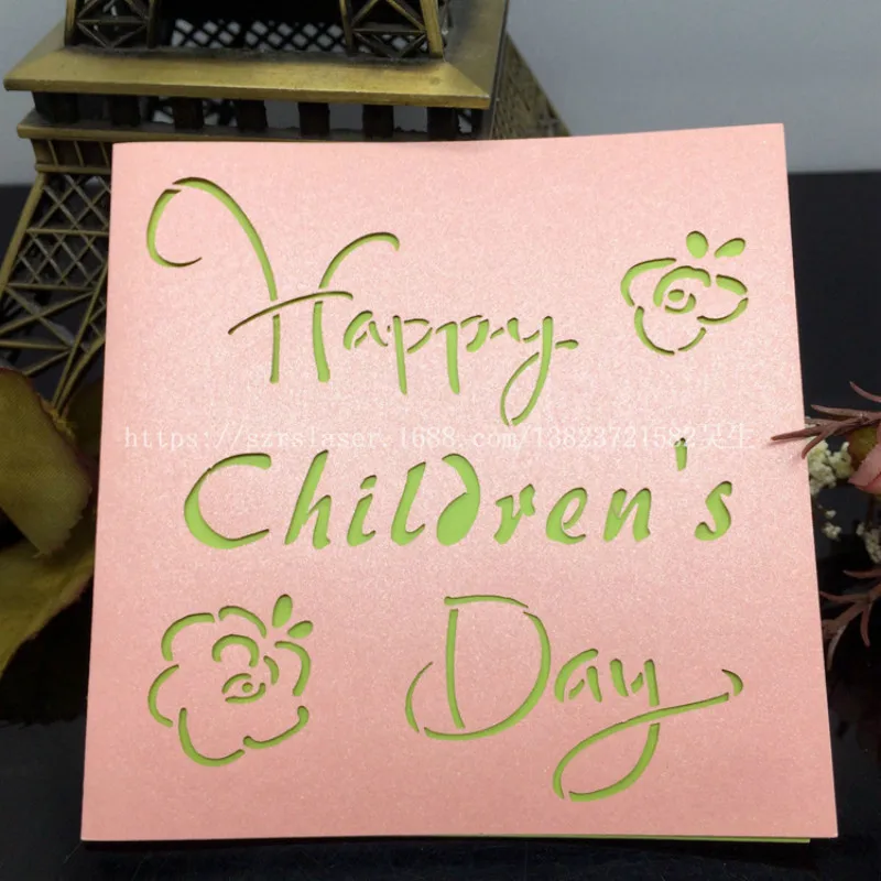Laser Cutting 'Happy Christmas Day' Postcards Commemorate Greeting Cards Student Friendship Gift Blessing Card 50 Pcs 7zSH254 | Дом и