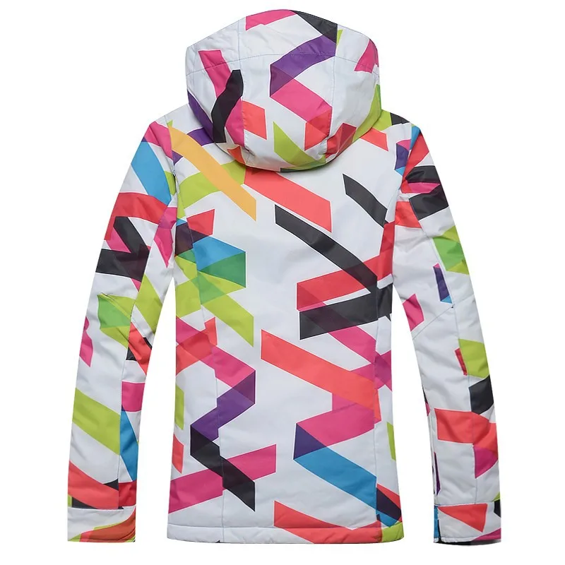 2019 Gsou Лыжная куртка Женские Лыжный спорт зима Спорт на открытом воздухе лыжная