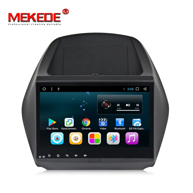 10 дюймов сенсорный экран Android7.1 Автомобильный gps для hyundai IX35 Tucson автомобильный dvd