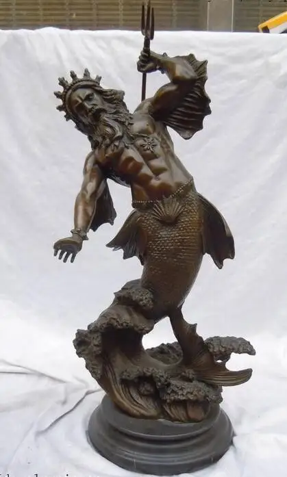 19 &quotкитайская Бронзовая мраморная Западная ХУДОЖЕСТВЕННАЯ резная статуя