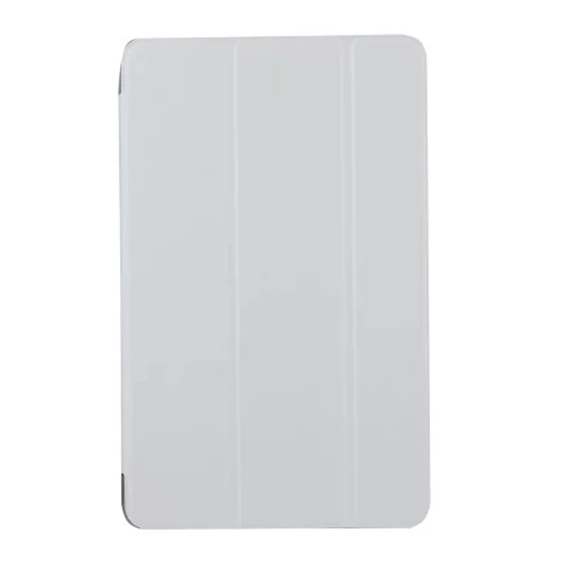 Прозрачный трехслойный чехол для samsung Galaxy Tab A A6 10,1 T580 T585 T580N SM-T580, чехол, чехол для планшета, кожаный чехол - Цвет: White