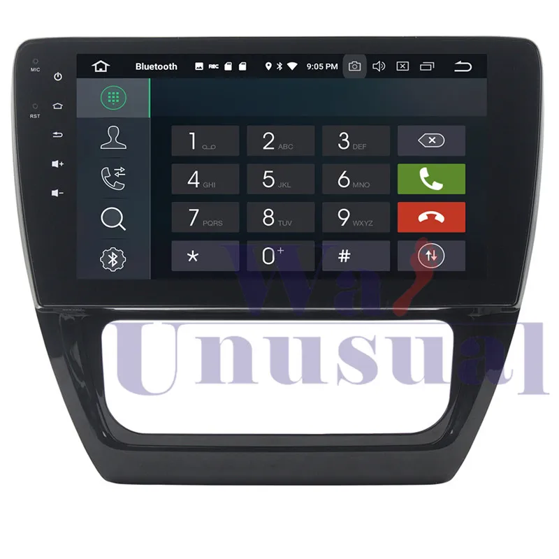 Wanuary 10 1 дюймов Android 9 0 Автомобильный GPS навигационный плеер для VW SAGITAR 2012 2013 2014 без