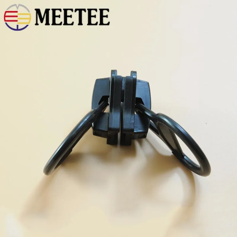 Meetee 3 шт. 20 # Двойные ползунки на молнии для смолы уличные рюкзаки сумки аксессуары
