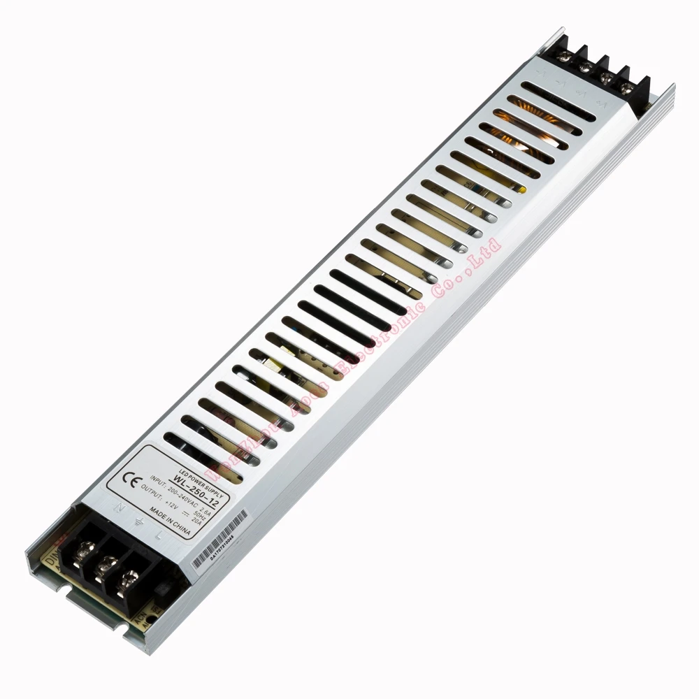 250W DC 12V 20A Universal Switching Power Supply 24v 10A for CCTV Radio Computer project LED Strip lights | Обустройство дома