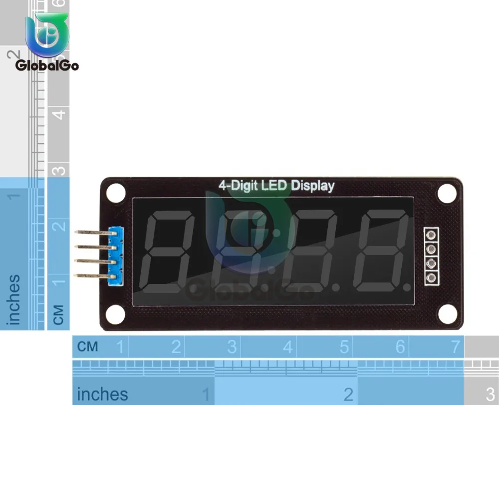 0,56 дюймов 4 битов светодиодный модуль цифрового монитора трубки для Arduino 7 сегментов часы Двухточечные модульные часы TM1637 электрические часы