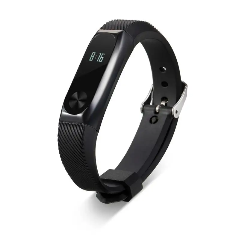 Сменный Браслет с ремешком + металлический чехол для Xiaomi Mi band 2 браслет JA26 Прямая