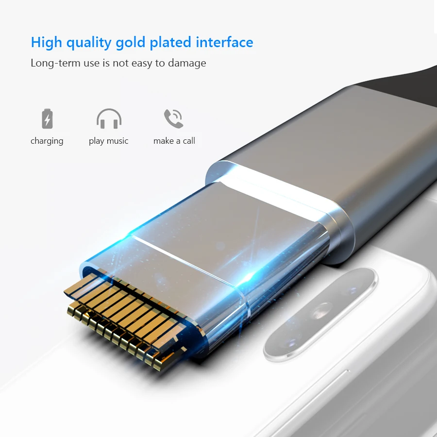 Кабель переходник для наушников Type C 3 5 мм с разъемом типа USB Aux Huawei P20 Lite Mate 20| |