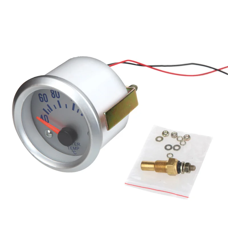 Измеритель температуры воды с датчиком для автомобиля 2 дюйма 52 мм 40 ~ 120 градусов