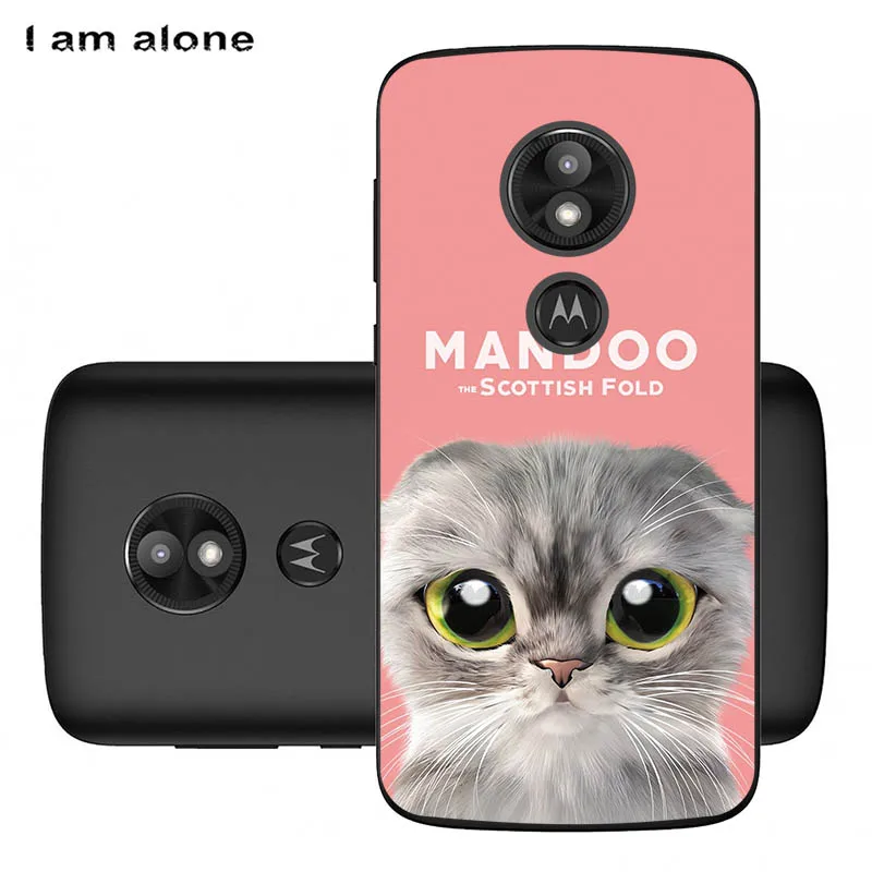 Чехлы для телефонов I am alone для Motorola Moto E5 E5 Plus E5 Play, мягкий ТПУ чехол для мобильного телефона, милые сумки для Moto E5 - Цвет: Soft TPU HH54