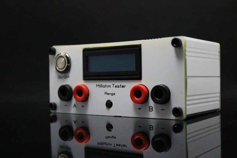 DC12V прецизионный миллиом метр четырехпроводный цифровой микро ом измеритель