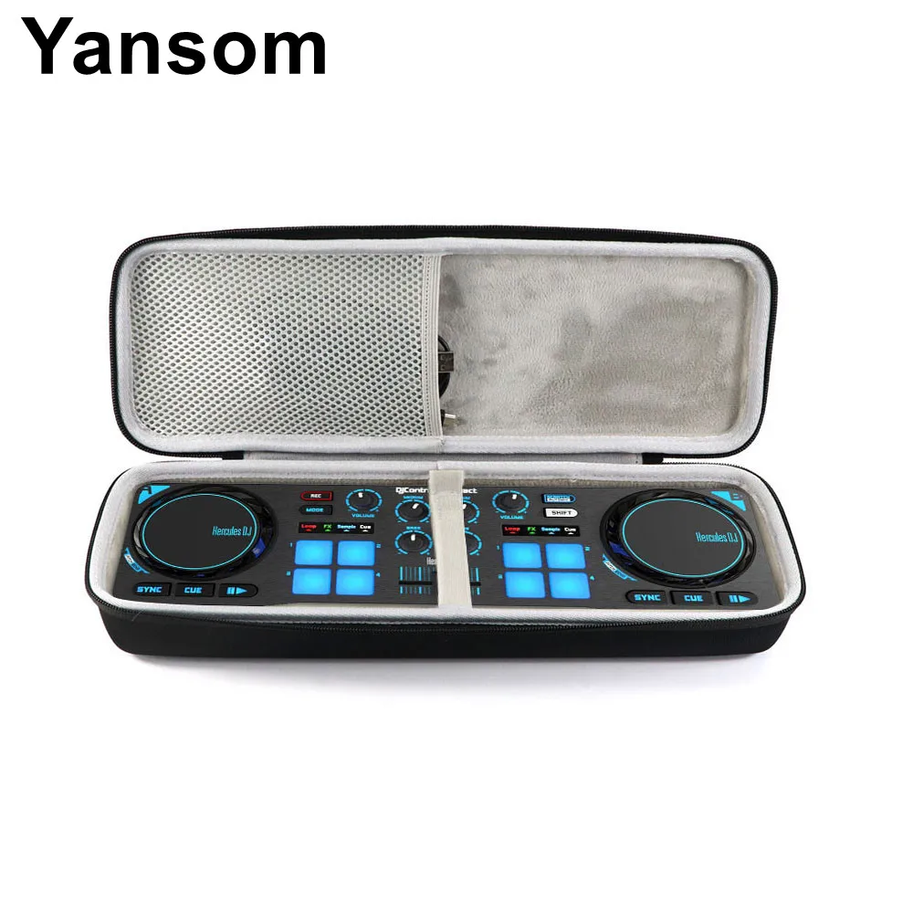 Новый жесткий чехол EVA для путешествий компактный портативный черный диджея Hercules